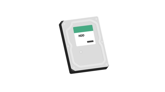 内蔵HDDのデータ抽出