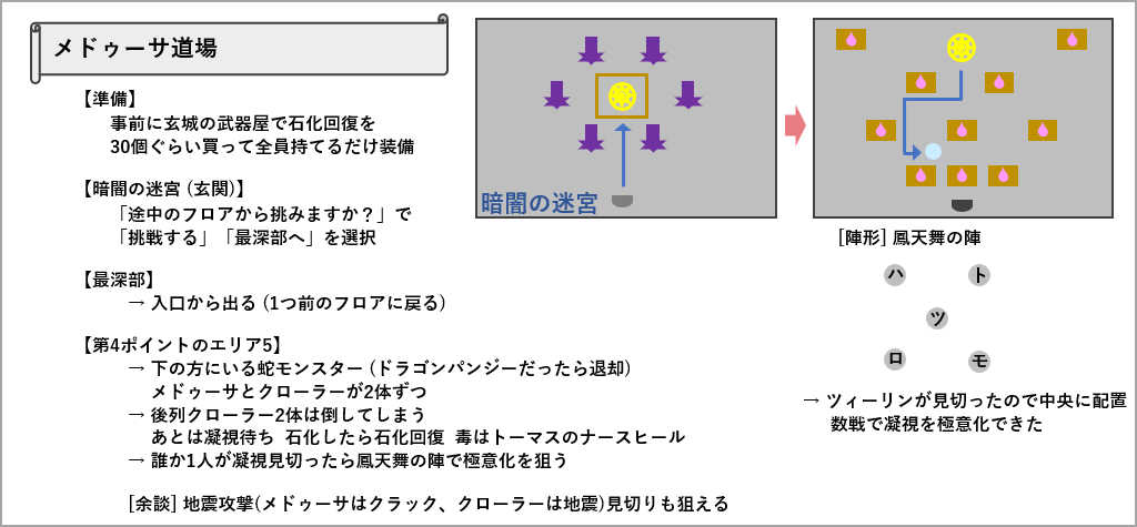 メドゥーサ道場