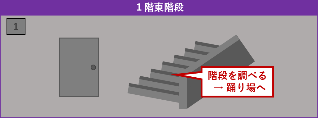 踊り場へ