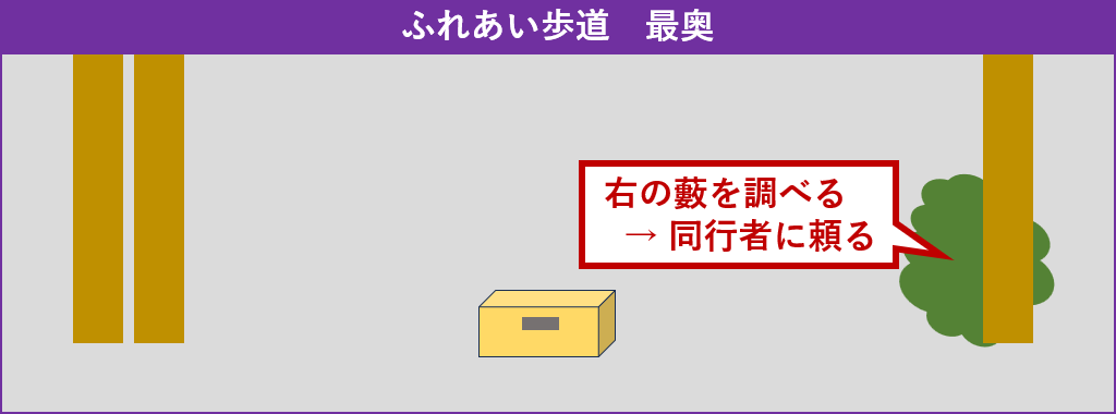 ふれあい歩道最奥探索