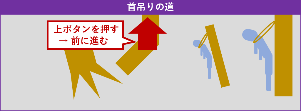 旧遊歩道最奥へ