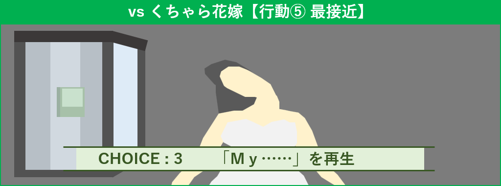 くちゃら花嫁 行動5