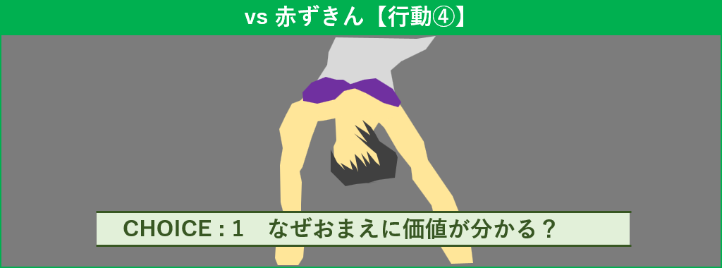 赤ずきん 行動4