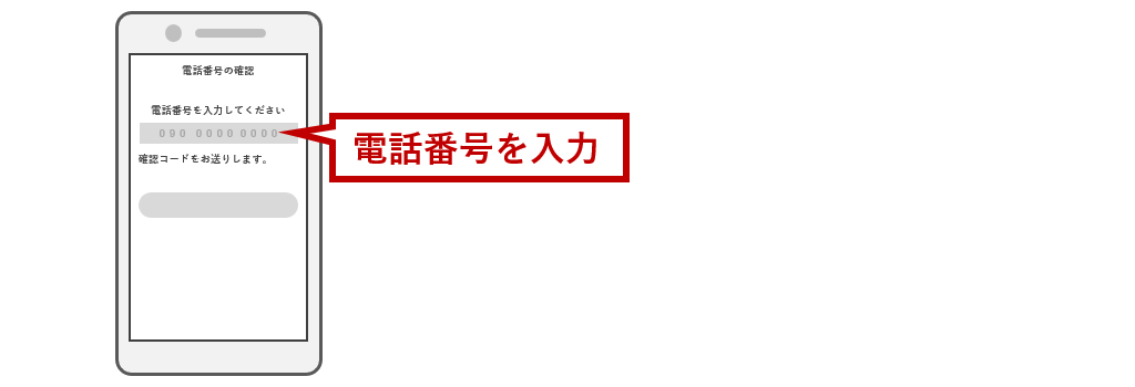 電話番号を入力