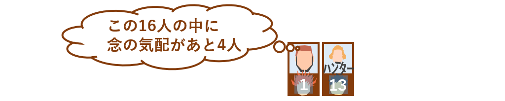 念能力者として挙手